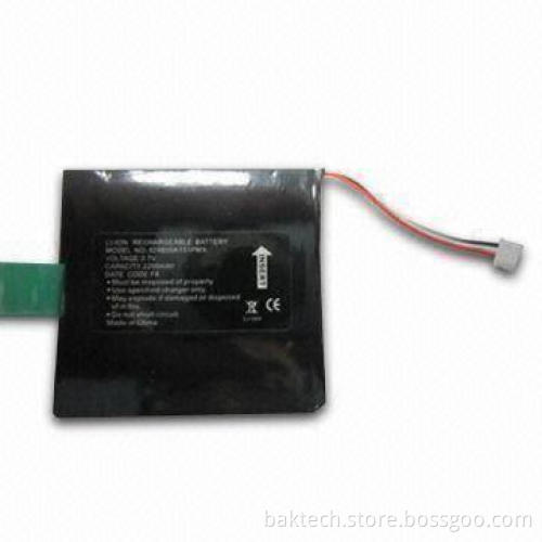 Customized Li-ion Battery Pack with 3.7V Voltage and F8 Date Code